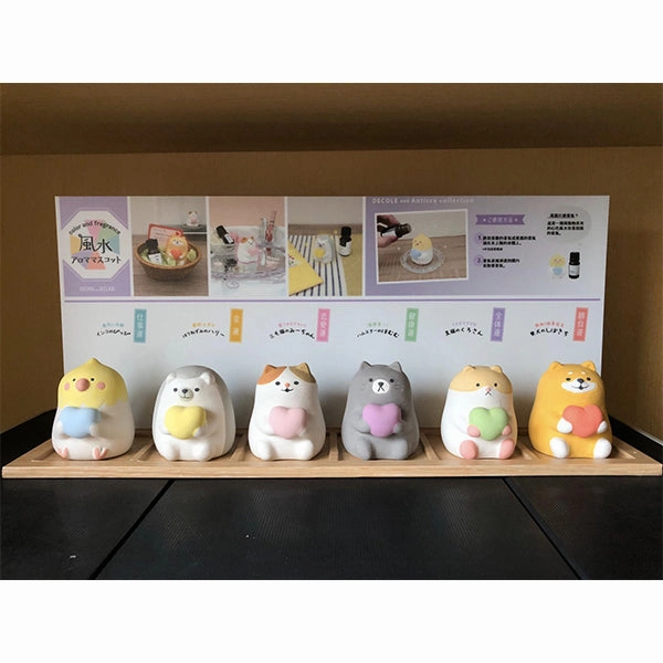 Geomancy & Fragrance Natural Diffuser Mascot Wild Animal Limited Figure Resin Statue