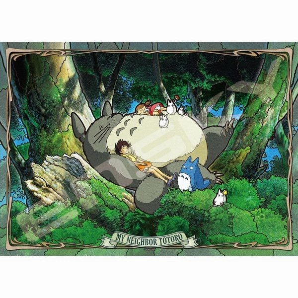 Movie Set Ghibli - Art Crystal Jigsaw Puzzle 500 Piece (500-AC01/ 500-AC02)