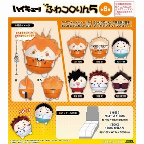 Haikyu!! Fuwakororin 5 (Set of 6) (2025 May resale ver.) ???????? ??? Earth Science Responsibility Take