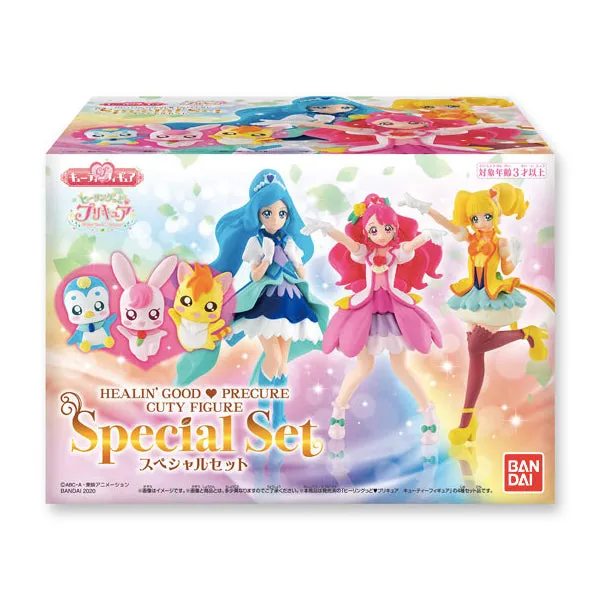 Healin' Good Pretty Cure Figure Special Set Reputation Build Tower Stacking