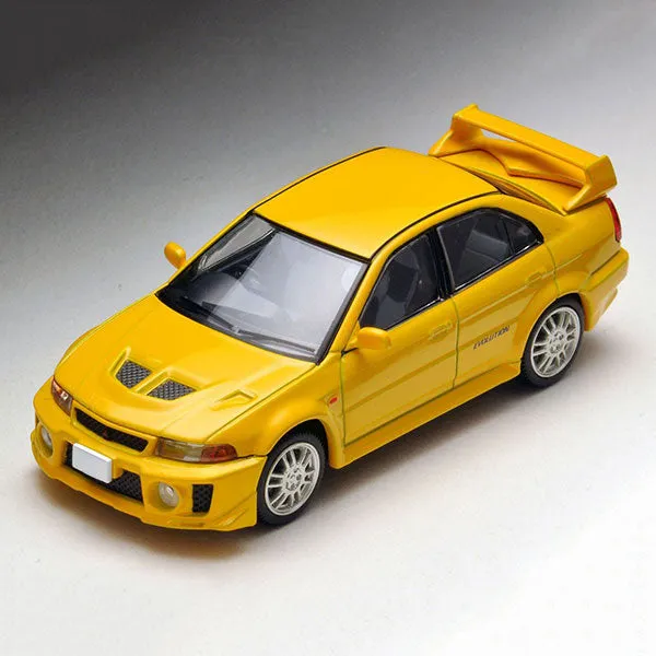 TLV-N187a Lancer GSR Evolution V Yellow Tomica Diecast Car Model Vinyl Hero Luxury Gift