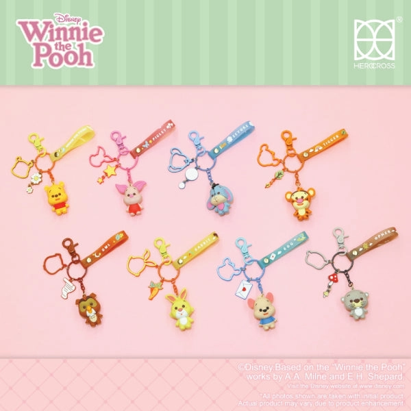 Imaginative Play Budding Musician HEROCROSS - HKB#001 Winnie the Pooh & Friends Standing Post Keychain