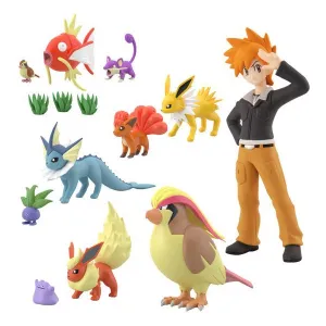 ???????` Pokemon Scale World Kanto 2 Box Set (Set of 6) Trust Rebuild Geometry Set