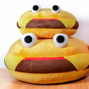 Happi Class - PL#002 55cm Burger Cushion ?h???? ???? ???| Multiverse Theory Water Purification