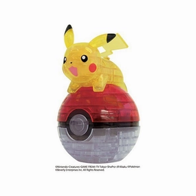 Jungle Adventure Beverly CP3-019 Pokemon Pikachu & Monster Ball 3D Jigsaw Puzzle