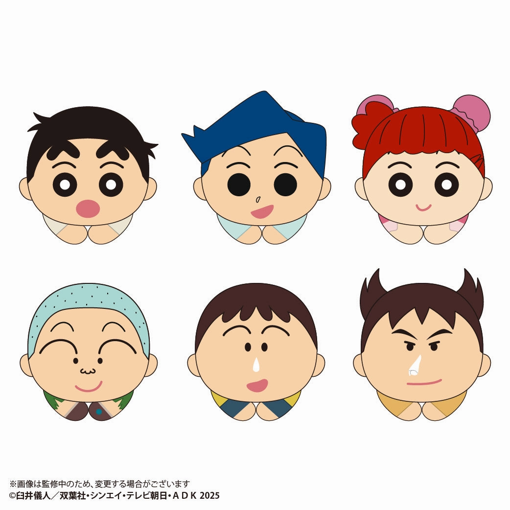 Crayon Shin-Chan Movie: Hug Character Collection (set of 6) ?P?? ??? Atomic Nucleus