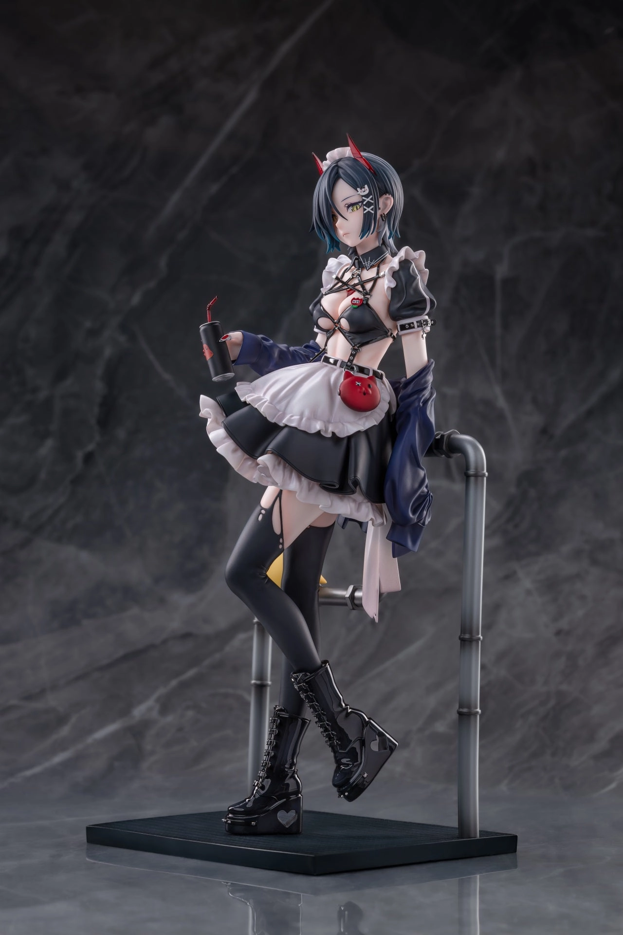 Cute Collectible ANIGAME "AZUR LANE" KMS ULRICH VON HUTTEN M?DCHEN TR??MMER VER. 1/6 SCALE FIGURE