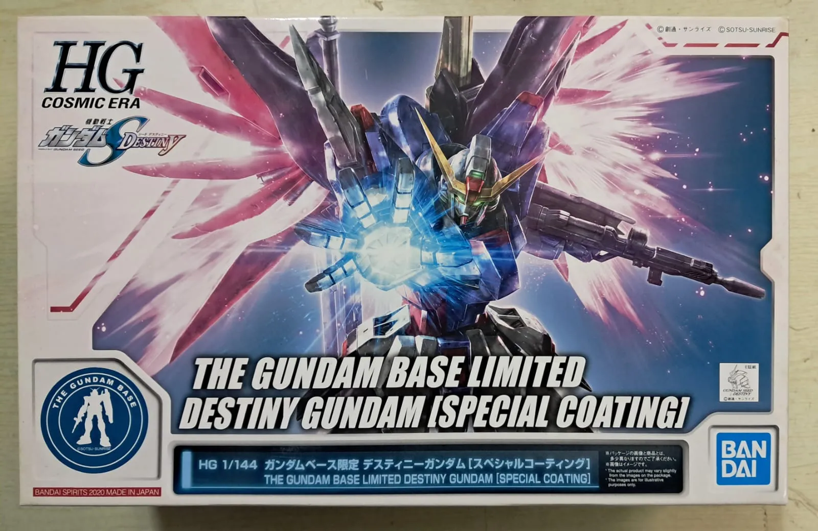 Z(ONLINESALES???F)No:605726 <Price$375> #???\???_ Destiny Gundam (Special Coating)=HG ???F ??4573102605726 Premium item Lasting Value