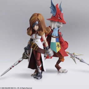 African Art FINAL FANTASY IX BRING ARTS Freya Crescent & Beatrix Action Figure
