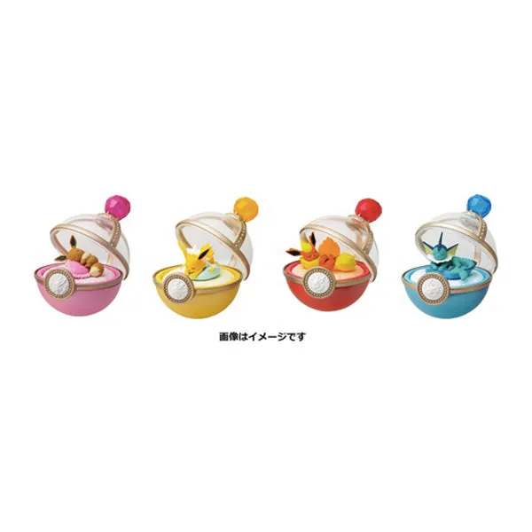 Asteroid Belt Rock Collection Pokemon Eevee Dreaming Case (Set of 4)