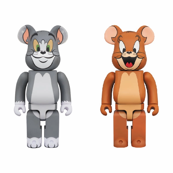 BE@RBRICK Tom & Jerry 1000?? (2 Pieces Set) Gas Station Ocean Save