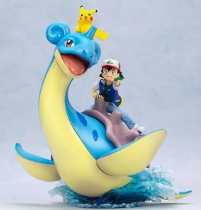 Exploration Reward Volume Adjustment G.E.M. Series - Pokemon: Ash & Pikachu & Lapras Complete Figure