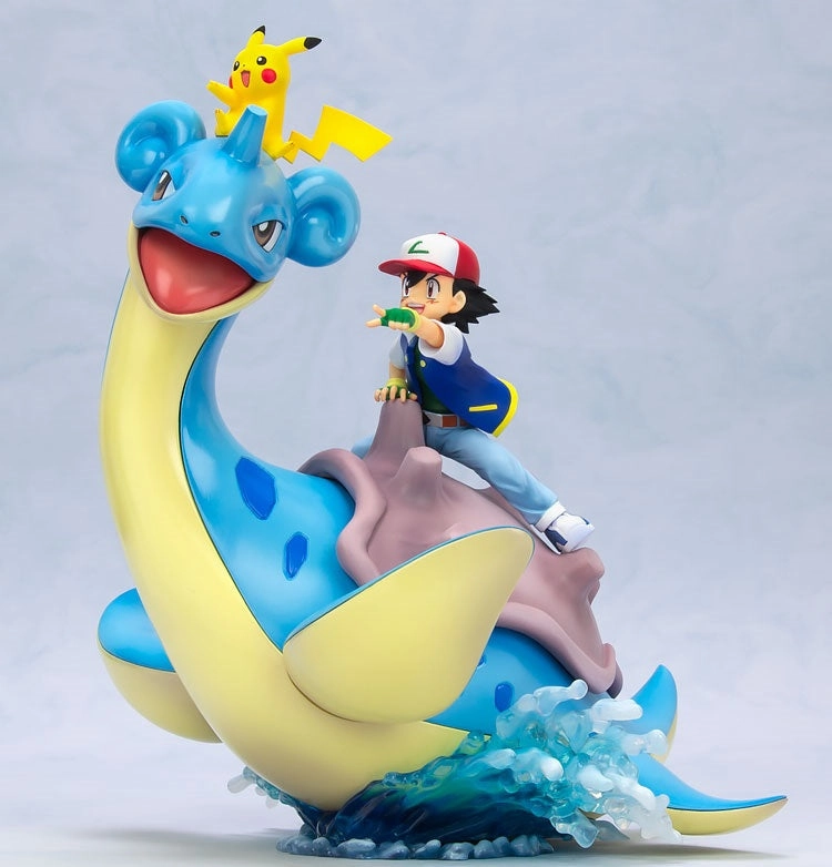 G.E.M. Series - Pokemon: Ash & Pikachu & Lapras Complete Figure Balance training Endangered Species