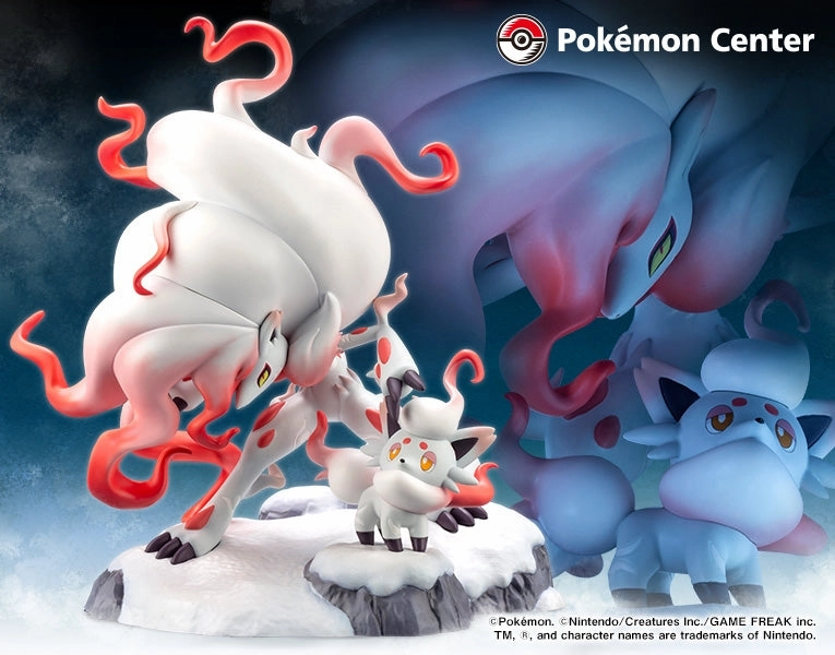 Cognitive Growth Endangered Species Pokemon Center Original Figure Hisui Zoroa??Hisuian Zoroark