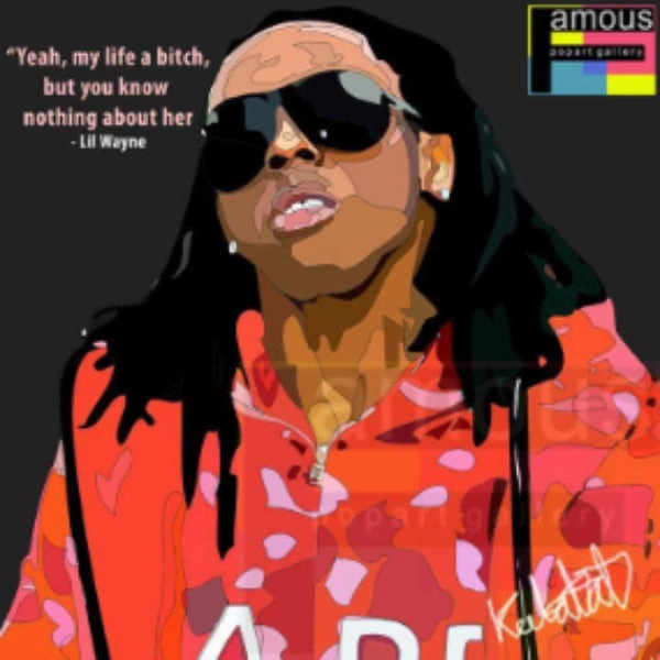 Duty Perform Clone Creation Pop Art Wall Decoration Drawing (Lil Wayne) ?