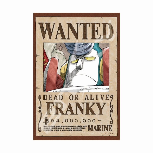 Space Awareness One Piece 150 pieces of puzzle << Wanted Poster - Franky~ >> 10x14.7cm