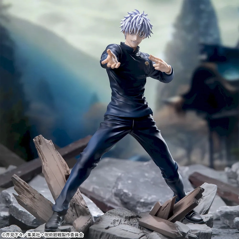 Metallic Finish Jujutsu Kaisen - Hidden Inventory / Premature Death - Luminasta - Gojo Satoru - A Fierce Battle