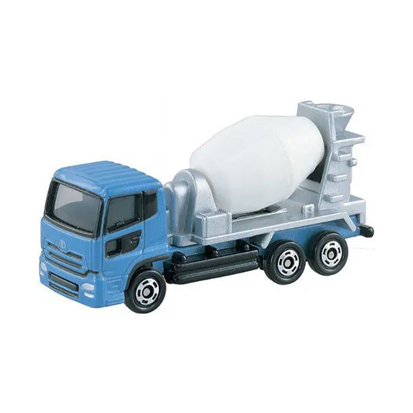 Metallic Finish Farm Animal Tomica - No.53 Nissan Diesel Quon Cement Mixer Diecast Truck