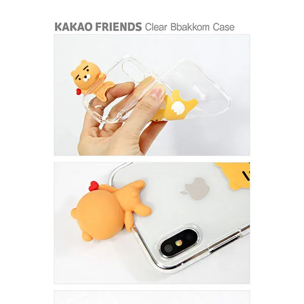 Scooter Toy Help Extend KAKAO Clear Mascot Neo iPhone Case