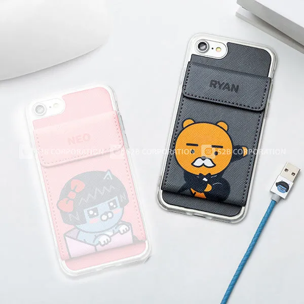 Strategy Play KAKAO Friends Costume Diary Gentle Ryan iPhone Pocket Case
