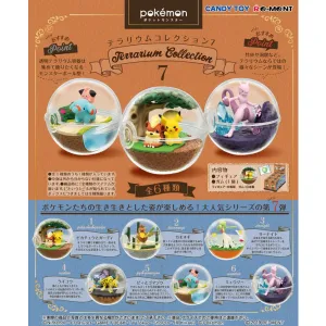 Update Release Race Finish Pokemon Terrarium Collection 7 Pikachu Growlithe Farfetch'd Clefairy Mewtwo Figures