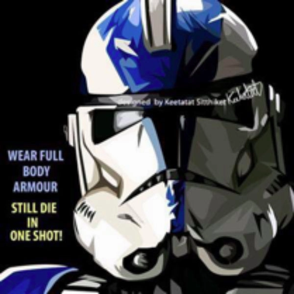 Pop Art Wall Decoration Drawing (Star Wars Stormtrooper Wear Full Body (clone)) ?????? ? Tournament Complete Speed Calculation
