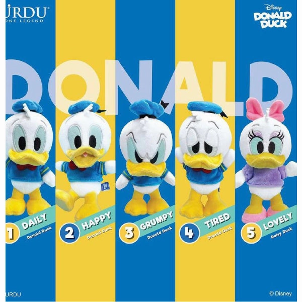 Algebra Puzzle Urdu - Disney Action Softoy Series Part 2 - Donald Duck (set of 5) ?????? ??z Daisy