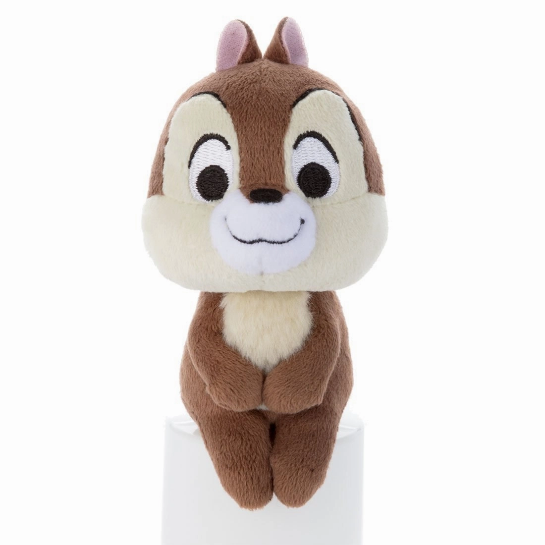 Disney Characters Chip & Dale Chokkori Chip Sitting Plush Doll Pond Life Lake Ecology