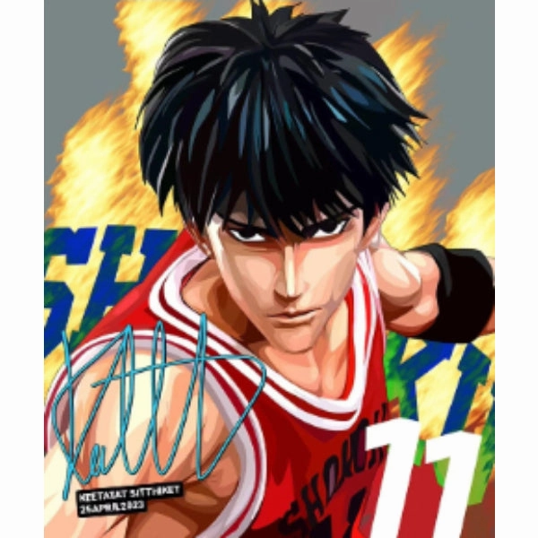 Pop Art Wall Decoration Drawing (Rukawa Kaede) ???????? ???????? ?????? ? Contract Follow Submarine Explorer