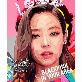 Achievement Unlock Understanding Deepen Blackpink Jennie Korea Pop Art Poster Wall Decoration Drawing