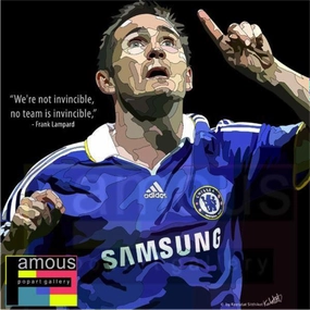 Perspective Develop Pop Art Wall Decoration Drawing (Frank Lampard We're Not Invincible)