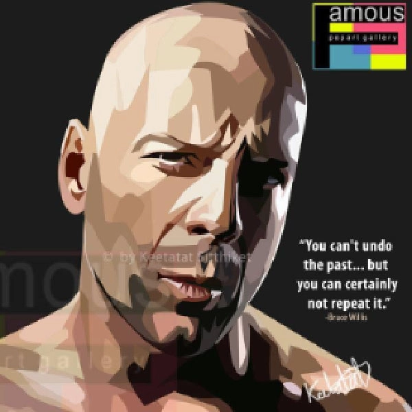 Pop Art Wall Decoration Drawing (Bruce Willis) ?????f?? ? Impact Leave Patch Note