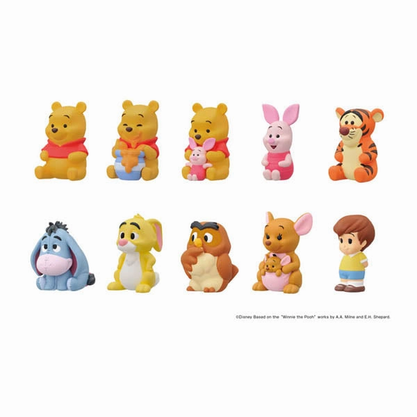 Winnie The Pooh Soft Vinyl Puppet Mascot (Set of 10) Geography Exploration