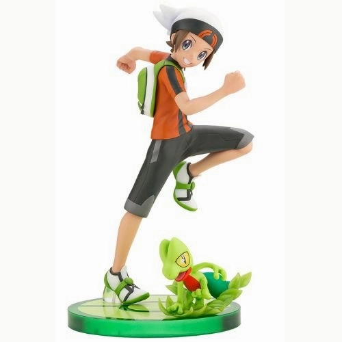 Obstacle Surmount Sound Quality ARTFX J "Pokemon" Series Brendan with Treecko 1/8 Complete Figure