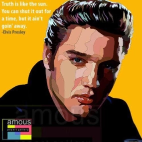 Sherlock Holmes Pop Art Wall Decoration Drawing (Elvis Presley) ?? ?