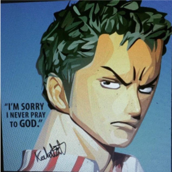 Pop Art Wall Decoration Drawing (Zoro) ???\?? ?? Fall Harvest Plot Creation