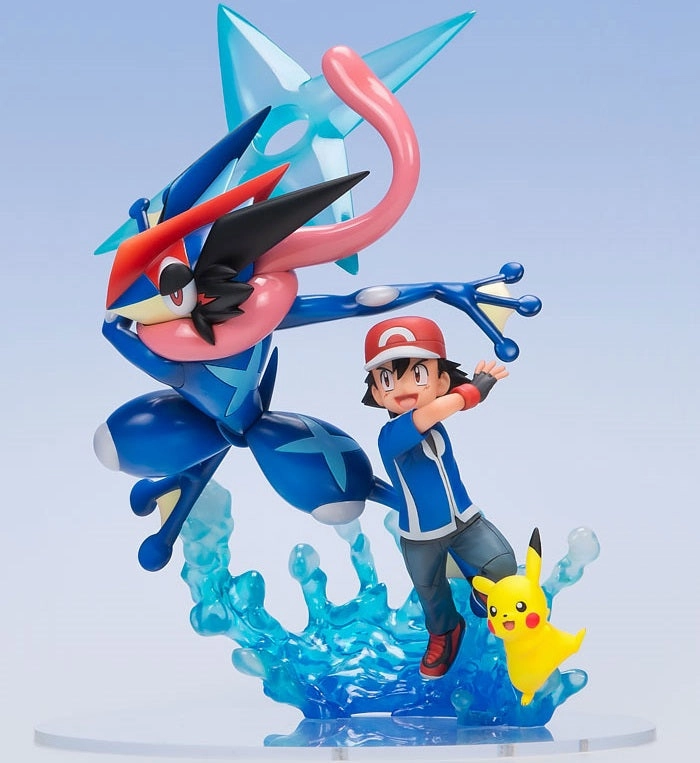 Parallel Universe Animal Figures G.E.M. Series - Pokemon: Ash & Pikachu & Ash's Greninja Complete Figure