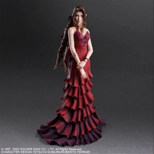 Final Fantasy VII Remake PLAY ARTS Kai Aerith Gainsborough -Dress Ver.- Fantasy Merchandise