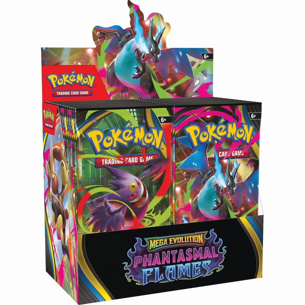 Mega Evolution Booster Box - ME02 Phantasmal Flames (ENG ver.) ???????` ???? ???? Interactive Concentration Adaptation Mechanism