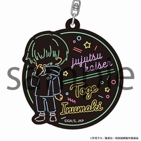 Neon Line Acrylic Keychain Jujutsu Kaisen Toge Inumaki Heroic Statue Gaming Character