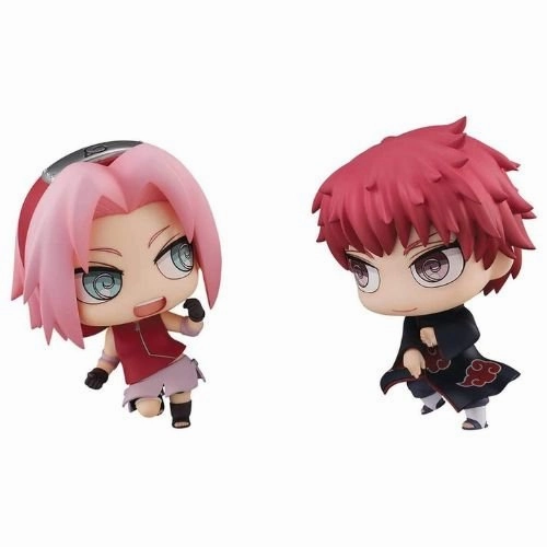 Mid Century Event specific Chimi Mega Buddy Series! NARUTO Shippuden Sakura Haruno VS Sasori Battle Set