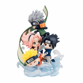 Factory Direct Fantasy Figure FigUnity "NARUTO -Shippuden-" Team 7 Shugo!