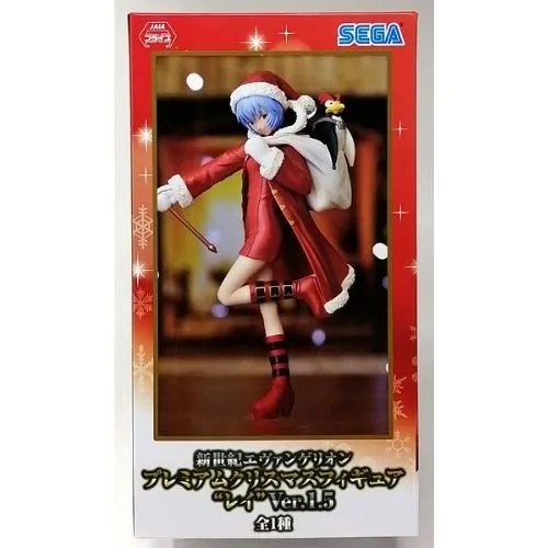 Neon Genesis Evangelion - Rei Premium Christmas Figure Ver 1.5 Art Piece Artistic Sculpture