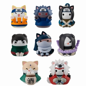 Nyaruto! Naruto Sasuke-kun ! Over Here Edition (Set of 8)(PVC FIGURE) Game End Undersea World