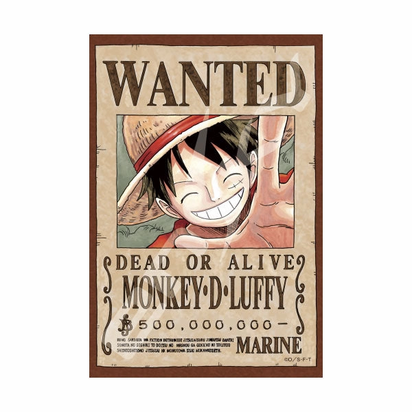 Early Learning One Piece 150 pieces of puzzle << Wanted Poster - Luffy~ >> 10x14.7cm