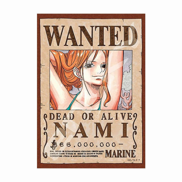 Bead Craft Expertise Master One Piece 150 pieces of puzzle << Wanted Poster - Nami~ >> 10x14.7cm