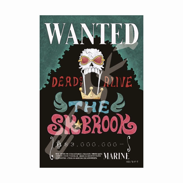 Land Preserve Multiple Ending One Piece 150 pieces of puzzle << Wanted Poster - Skbrook~ >> 10x14.7cm