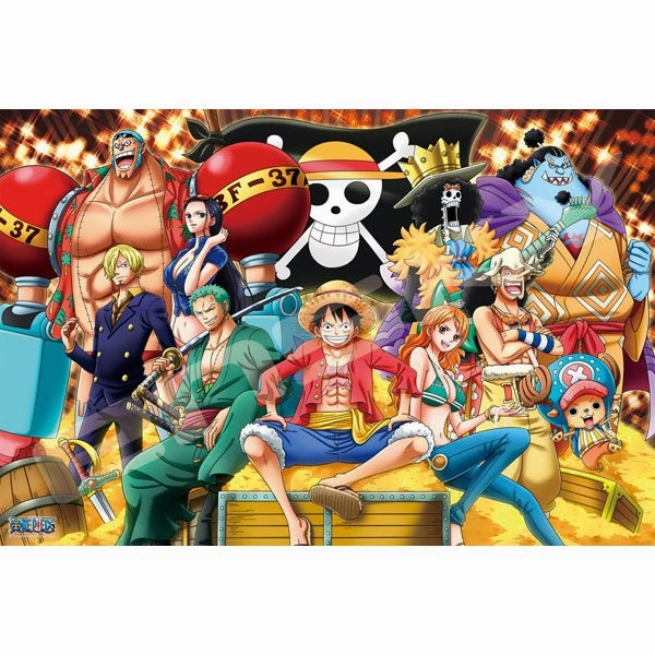 Multiplayer Option One Piece Jigsaw Puzzle 1000 Piece (Our Treasure) 1000-588