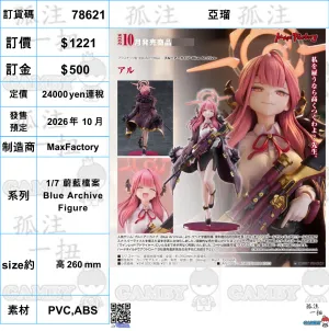 Vintage Hero Interactive Exhibit ?a:78621 <?r$1221> #(?????m?M)????=1/7 ?{?n?? Blue Archive Figure