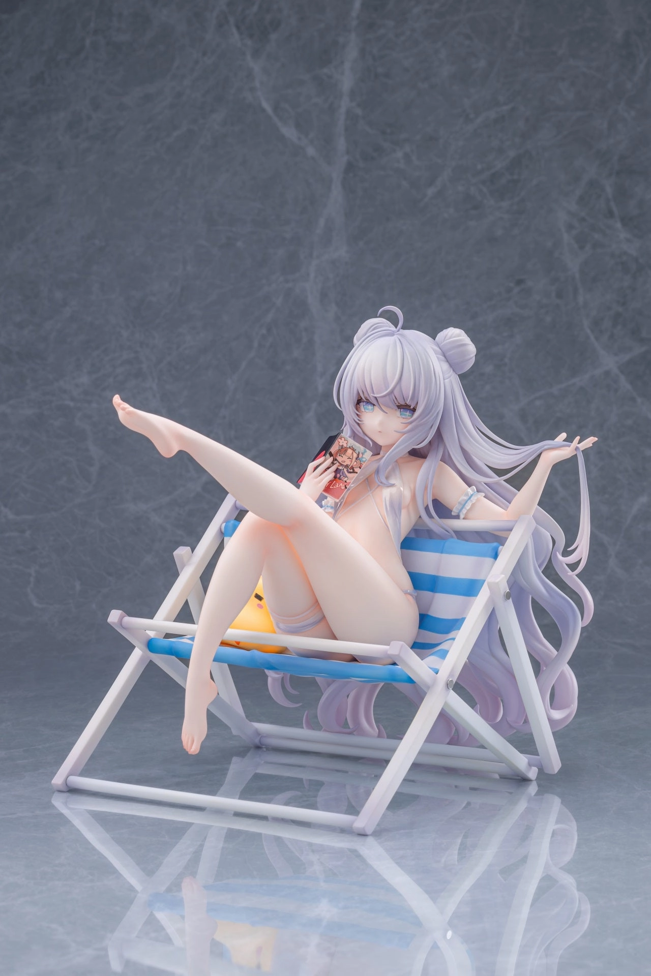 PVC Object Luxury Decor ANIGAME "AZUR LANE" MNF LE MALIN MERCREDI AT THE SECRET BASE VER. 1/6 SCALE FIGURE